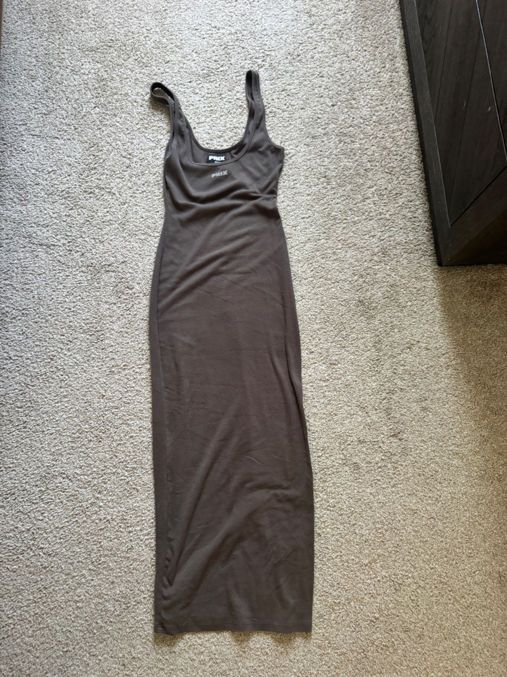 PRIX ANNA LOGO MIDI DRESS